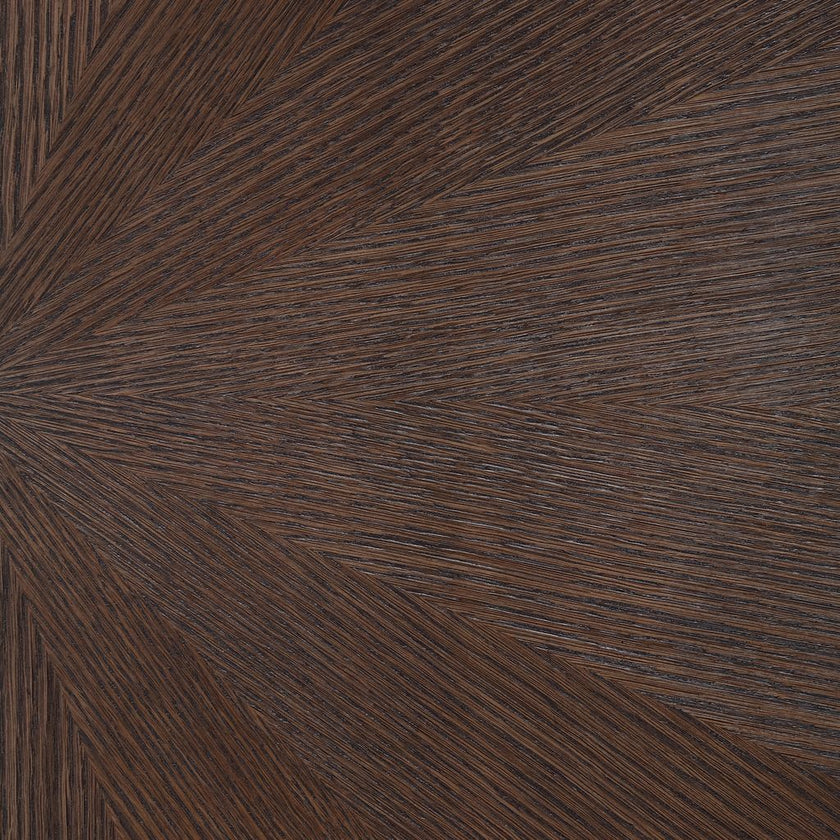 Michael Amini West Kensington Round Dining Table - Medium Espresso