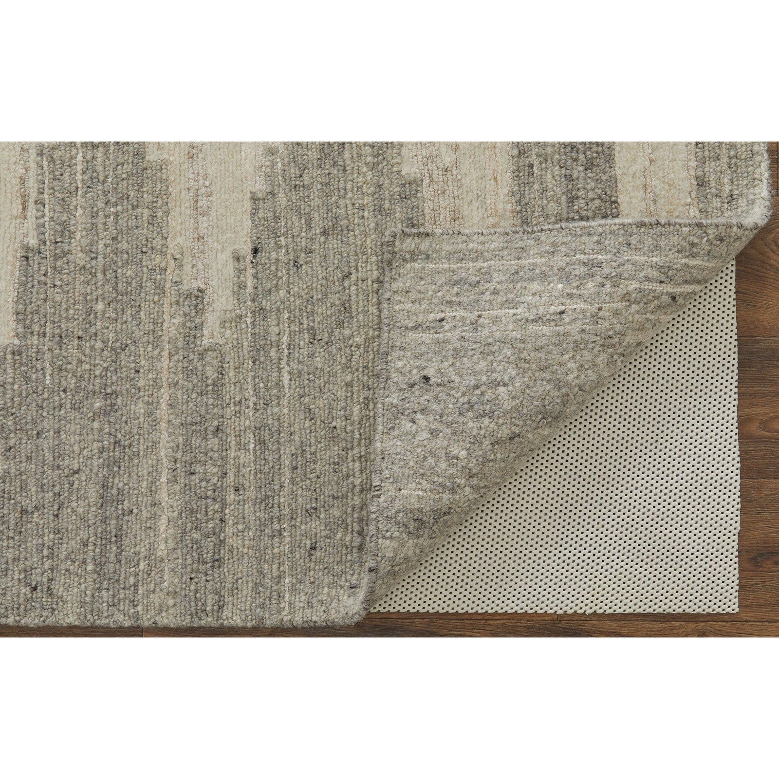 Feizy Navaro 8915F Modern Gradient & Ombre Rug in Ivory/Tan