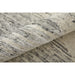 Feizy Brighton 69CHF Modern Abstract in Ivory/Gray