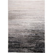 Feizy Micah 3337F Modern Abstract Rug in Black/Gray