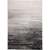 Feizy Micah 3337F Modern Abstract Rug in Black/Gray