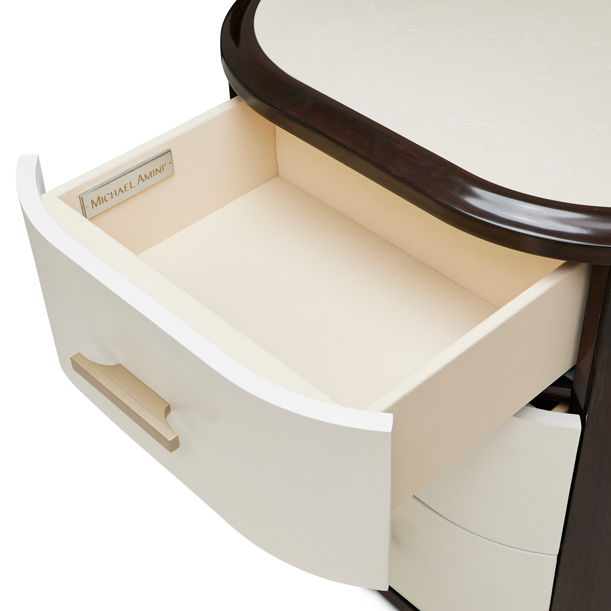 Michael Amini Paris Chic Nightstand Espresso