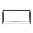 Michael Amini Paris Chic Console Table Espresso