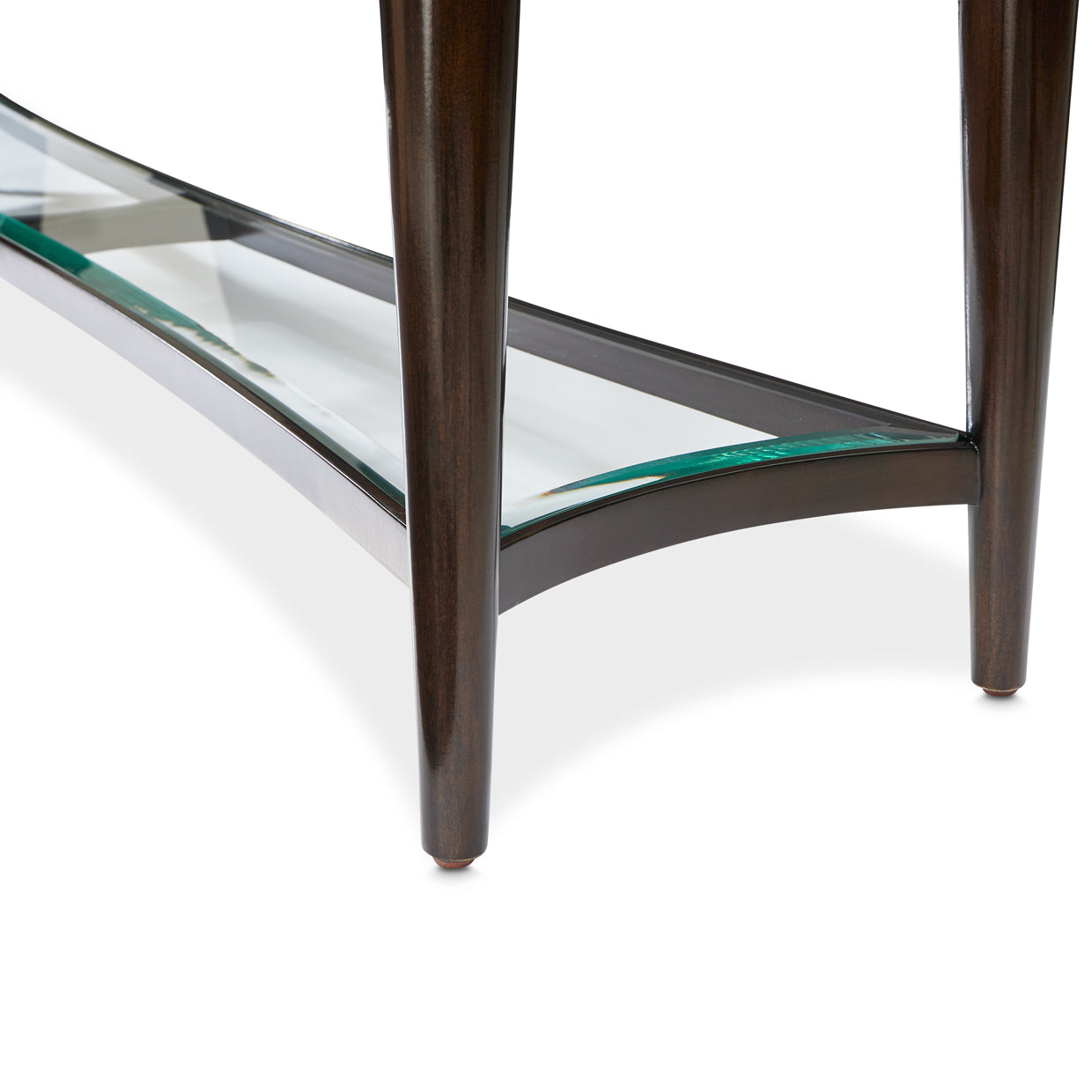 Michael Amini Paris Chic Console Table Espresso