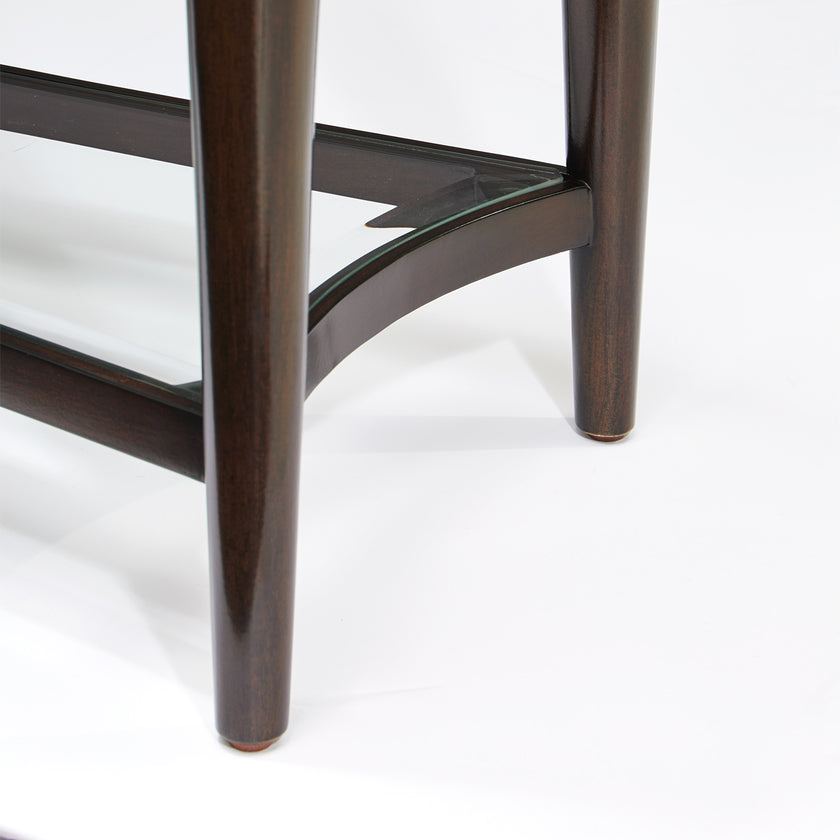 Michael Amini Paris Chic Console Table Espresso