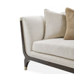 Michael Amini Paris Chic Sofa Cremini Espresso