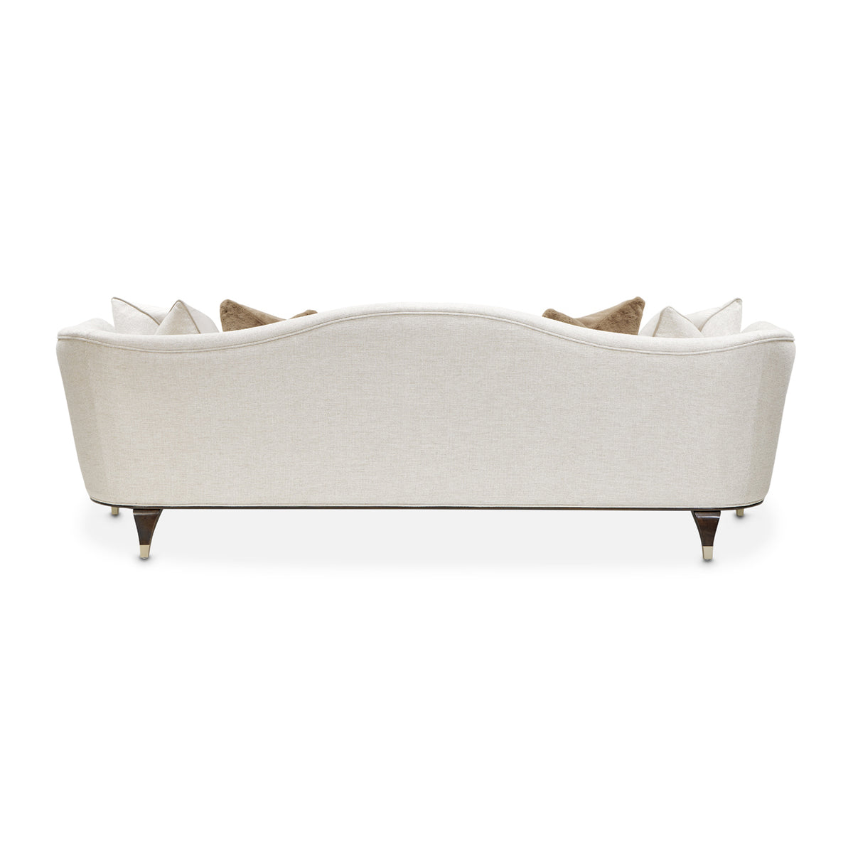 Michael Amini Paris Chic Sofa Cremini Espresso