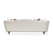 Michael Amini Paris Chic Sofa Cremini Espresso