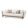 Michael Amini Paris Chic Sofa Cremini Espresso