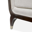 Michael Amini Paris Chic Matching Chair Cremini Espresso
