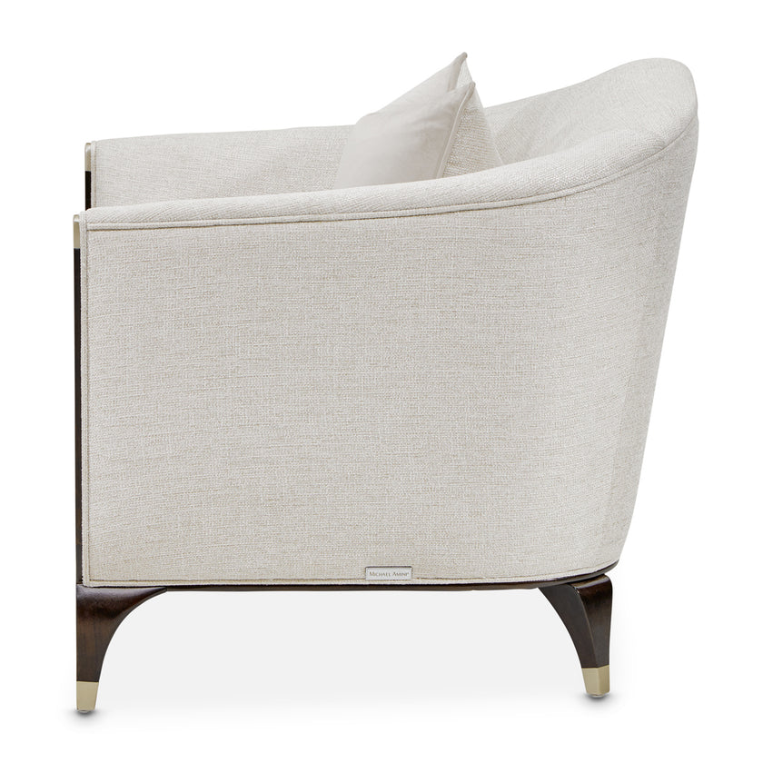 Michael Amini Paris Chic Matching Chair Cremini Espresso