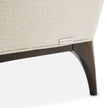 Michael Amini Paris Chic Armless Chaise Cremini Espresso