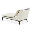 Michael Amini Paris Chic Armless Chaise Cremini Espresso