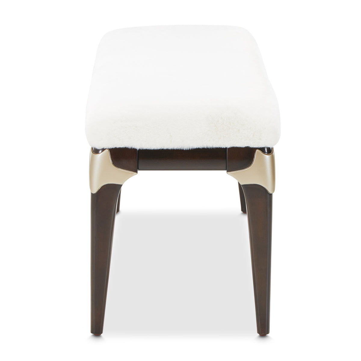 Michael Amini Paris Chic Bed Bench Espresso