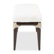 Michael Amini Paris Chic Bed Bench Espresso