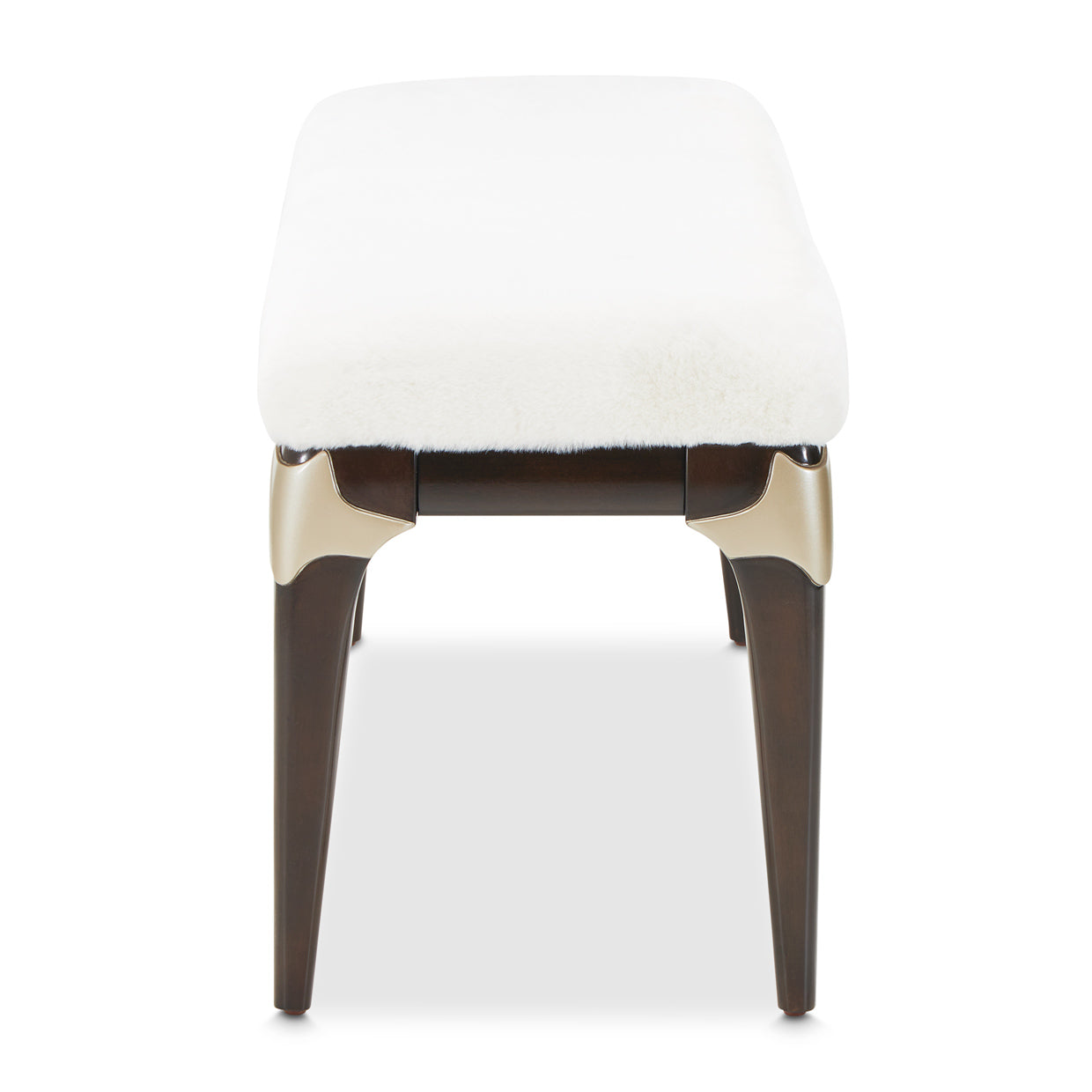 Michael Amini Paris Chic Bed Bench Espresso