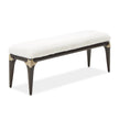 Michael Amini Paris Chic Bed Bench Espresso