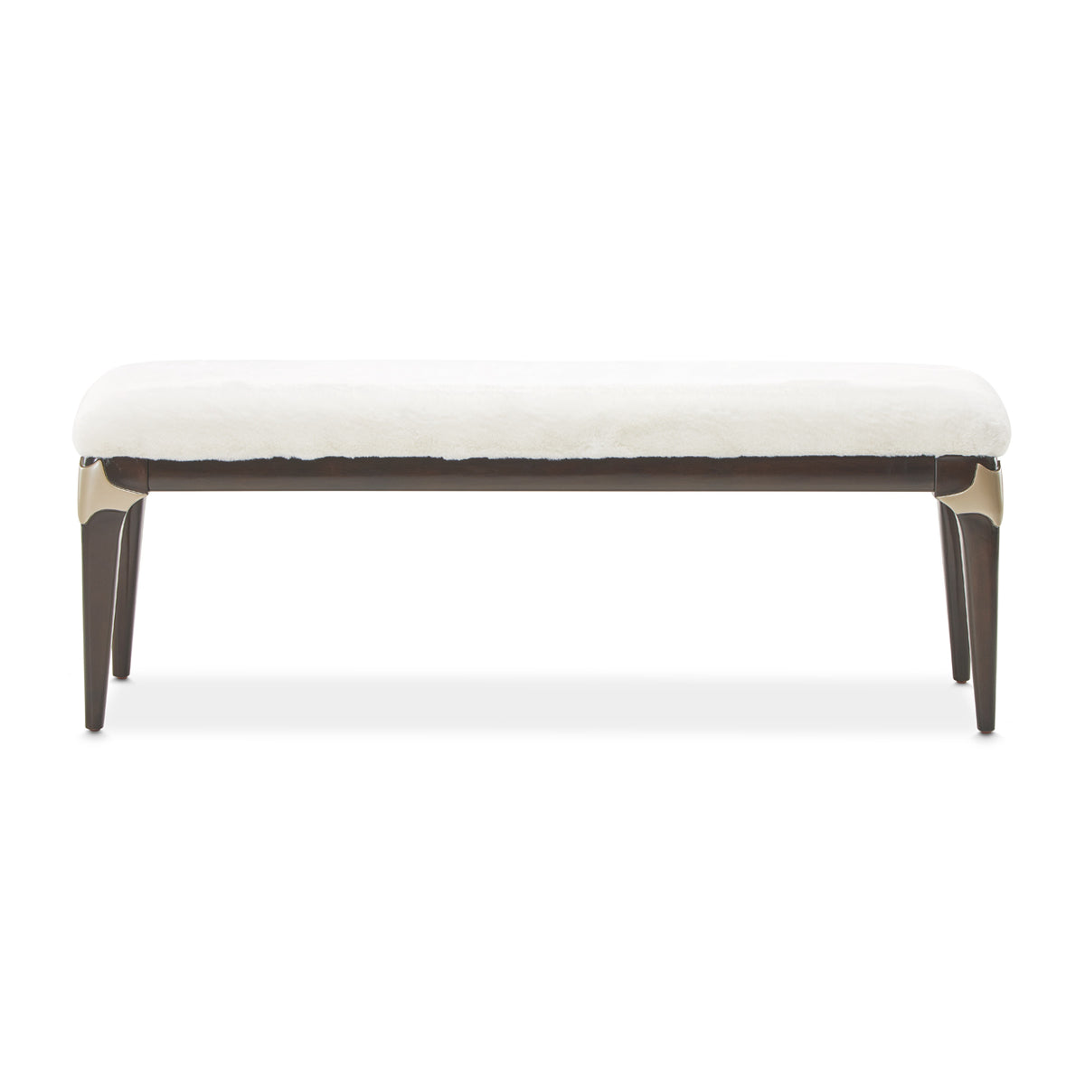 Michael Amini Paris Chic Bed Bench Espresso
