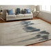 Feizy Anya 8882F Transitional Abstract Rug in Ivory/Blue/Gray