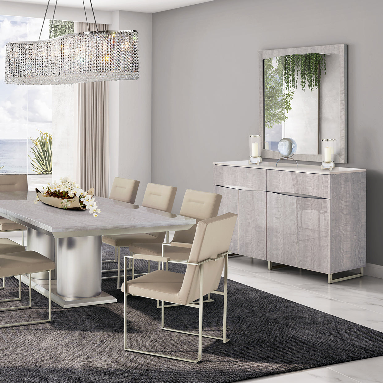 Michael Amini Marin Wall Mirror