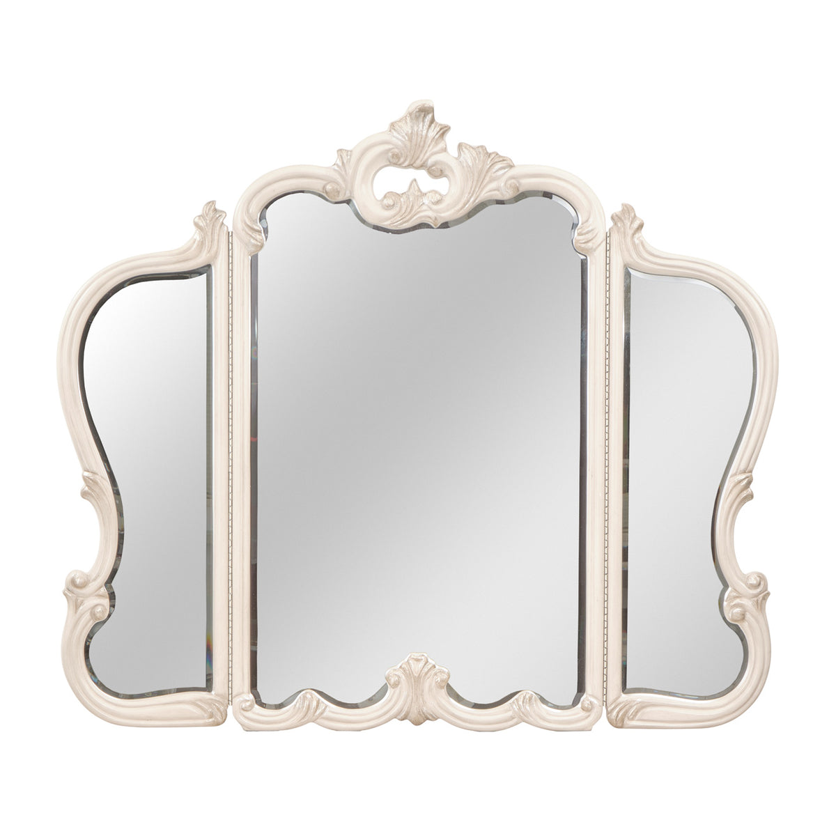 Michael Amini Platine De Royale Champagne Vanity Mirror