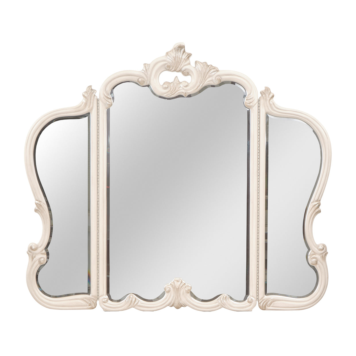 Michael Amini Platine De Royale Champagne Vanity Mirror