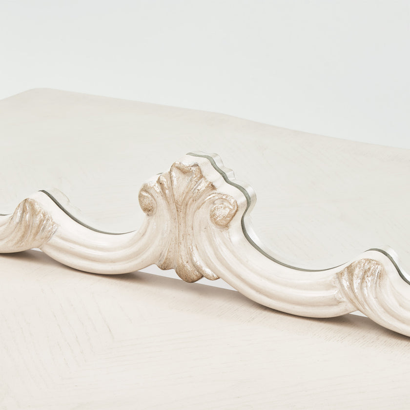 Michael Amini Platine De Royale Champagne Vanity Mirror