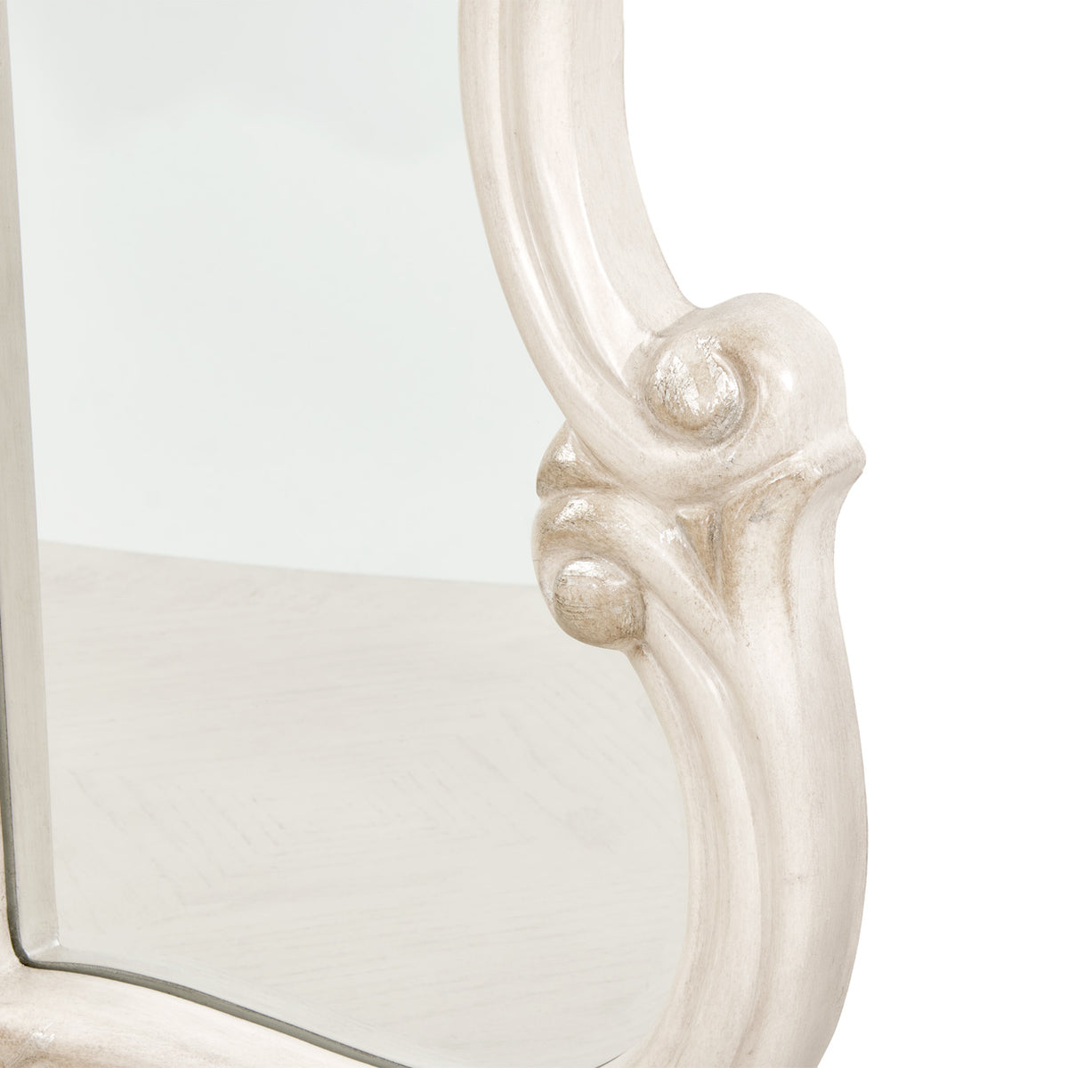 Michael Amini Platine De Royale Champagne Vanity Mirror