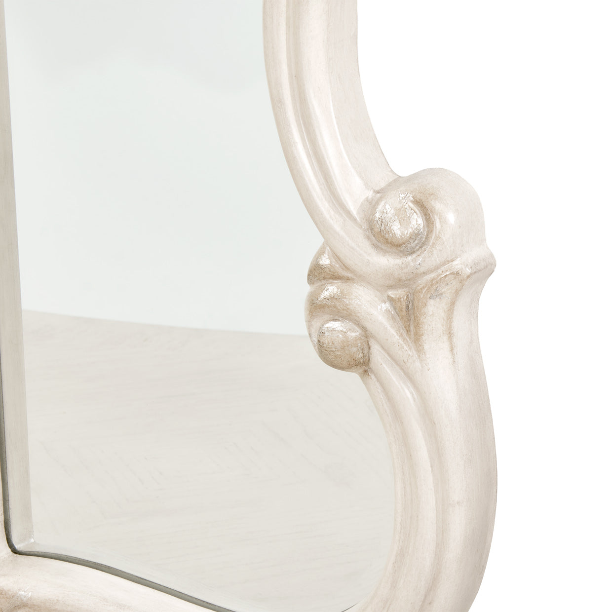 Michael Amini Platine De Royale Champagne Vanity Mirror