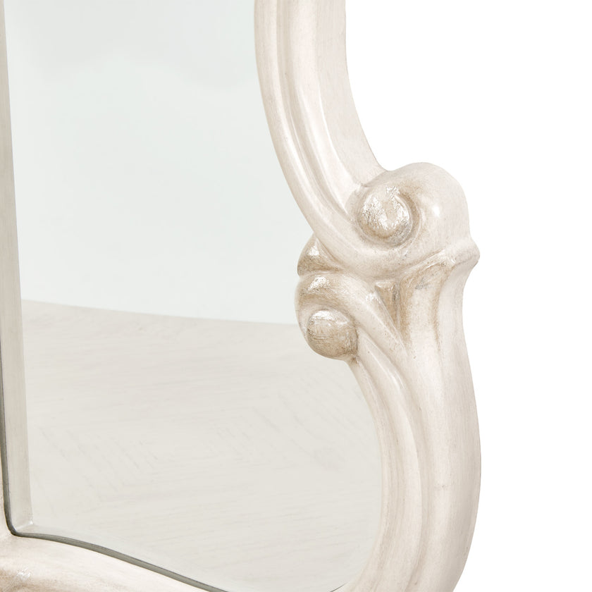 Michael Amini Platine De Royale Champagne Vanity Mirror
