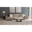 Feizy Enzo 8737F Transitional Geometric Rug in Tan/Ivory