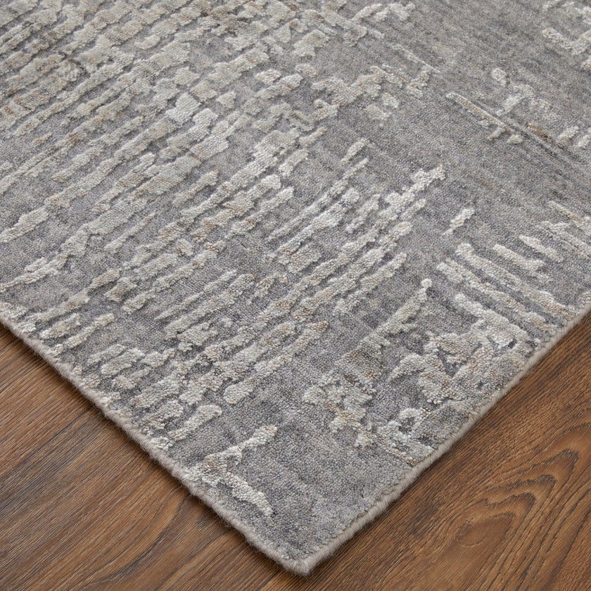 Feizy Eastfield 69A9F Modern Abstract in Gray