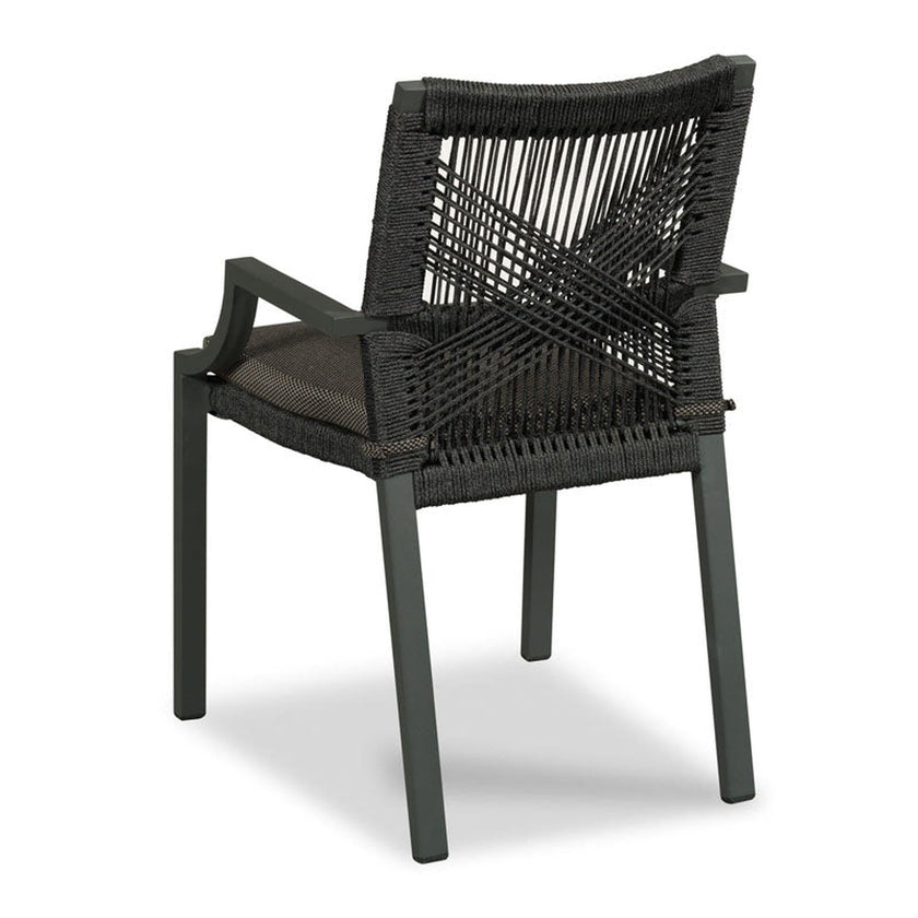 Woodbridge Furniture Bellevue Outdoor Stackable Arm Chair