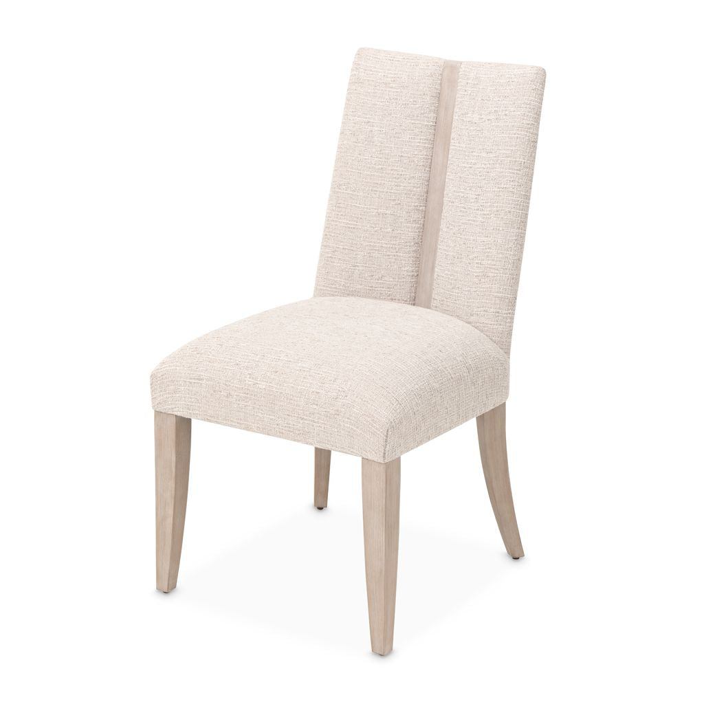 Michael Amini Lotus Bay Dining Side Chair - Sand - Set of 2
