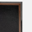 Amina Faux Shagreen Tray - Set of 3