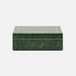 Austen Faux Malachite Box