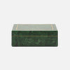 Austen Faux Malachite Box