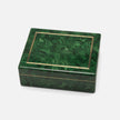 Austen Faux Malachite Box