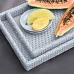 Avanna Faux Wicker Tray - Set of 2