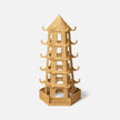 Bardot Rattan Pagoda Sculptures