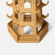 Bardot Rattan Pagoda Sculptures