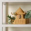 Bardot Rattan Pagoda Sculptures