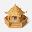 Bardot Rattan Pagoda Sculptures