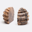 Baylor Mango Wood Bookend Set