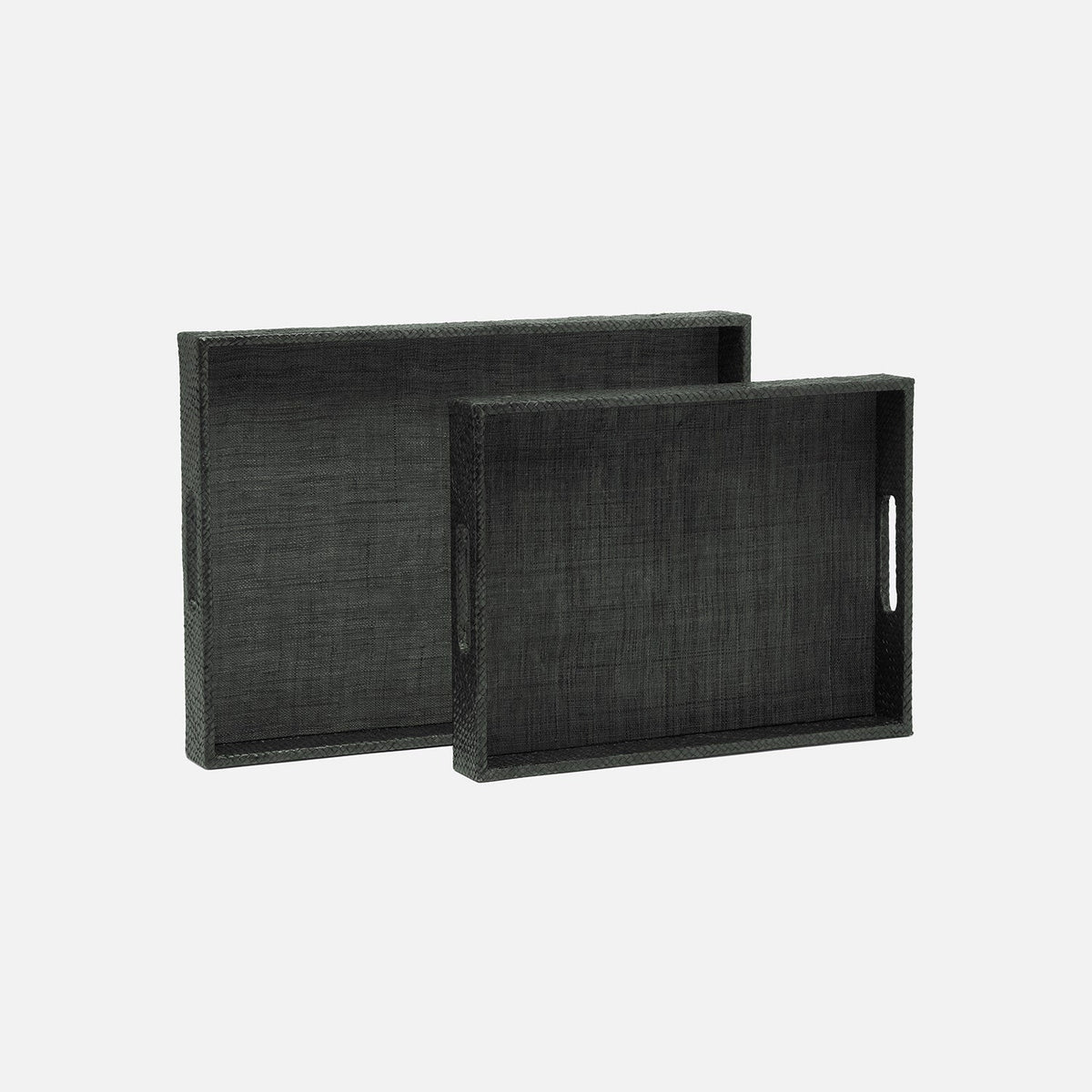 Blanca Handwoven Pandan Tray - Set of 2
