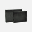 Blanca Handwoven Pandan Tray - Set of 2
