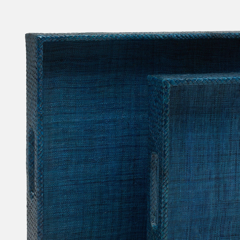 Blanca Handwoven Pandan Tray - Set of 2