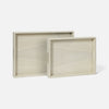 Breck Faux Shagreen Tray - Set of 2