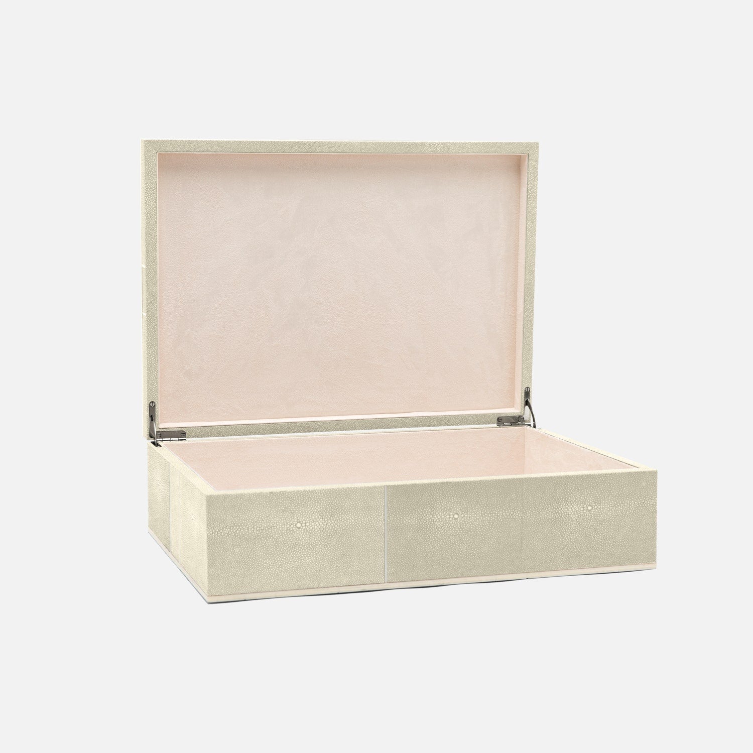 Breck XL Faux Shagreen Box
