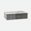 Breck XL Faux Shagreen Box